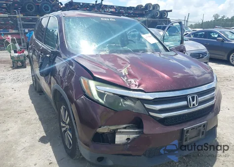 2016 Honda Pilot Ex-L from USA, damaged, VIN 5FNYF5H55GB008654